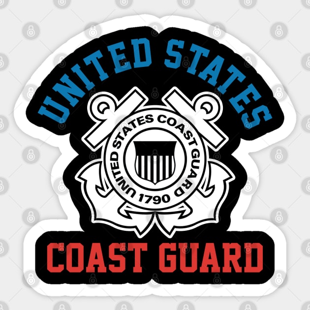 US Coast Guard USCG Sticker by Otis Patrick